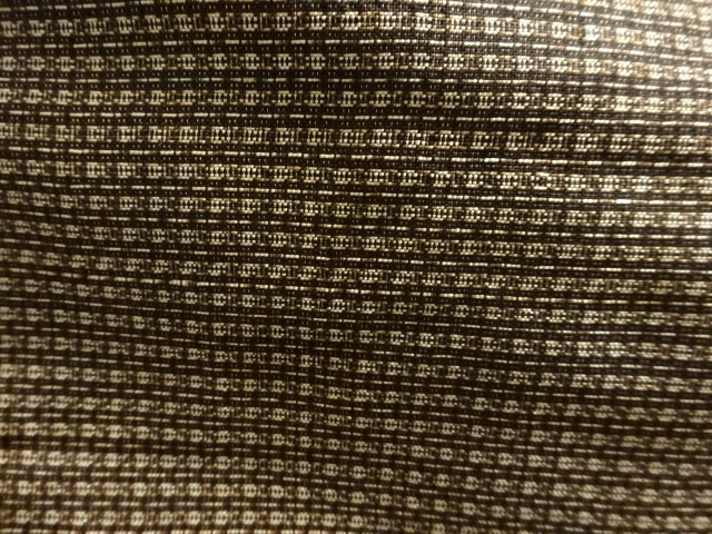 JAPANESE KIMONO / ANTIQUE AUTHENTIC MURAYAMA-DE OSHIMA TSUMUGI MENS KI